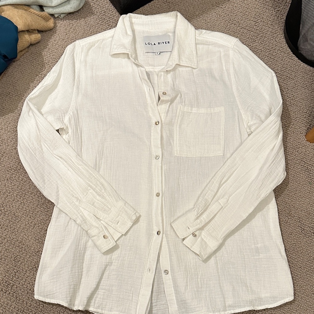 Lola River gauze top L